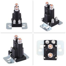 Stylemafia 80-AMP 12V Battery Isolator Relay - 4 Pin Heavy Duty SPST - Prevents Primary Battery Discharge