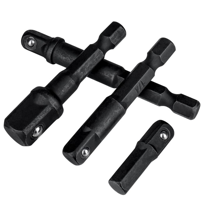 Mesee 8 Pieces Impact Grade Socket Adapter Set, CR-V Quick