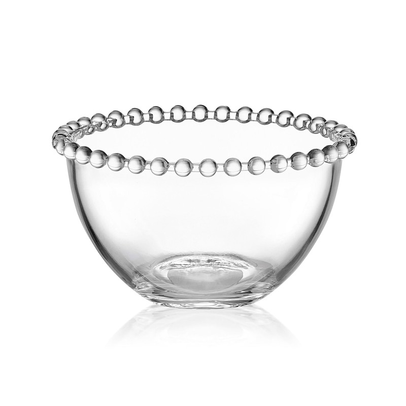 Fitz and Floyd Beaded Glass Prep, Dip, Dessert, Fruit, Candy