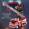 HERSITY Fire Truck, Fire Engine Toys for 3 Year Olds