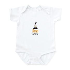 CafePress Boo to You Body Suit Cute Infant Bodysuit Baby Romper Cloud White