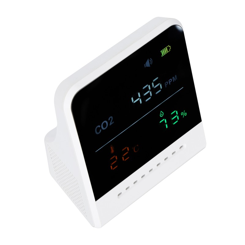 Carbon Dioxide Detector Digital Air Quality Tester with Temperature Humidity