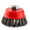 Wire Cup Brush Wheel 3" for 4-1/2" 115mm Angle Grinder