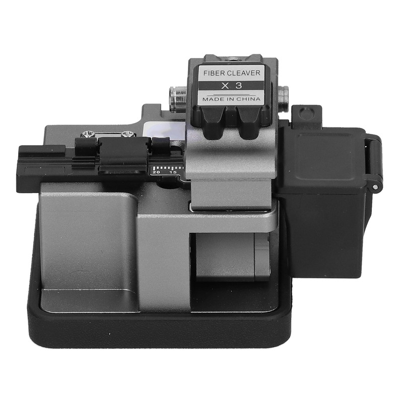 Fiber Cleaver High Accuracy Cable Cutter Tungsten Steel 24 Surface
