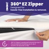 Queen Size Waterproof Bamboo Mattress Encasement by Slumberfy - Premium
