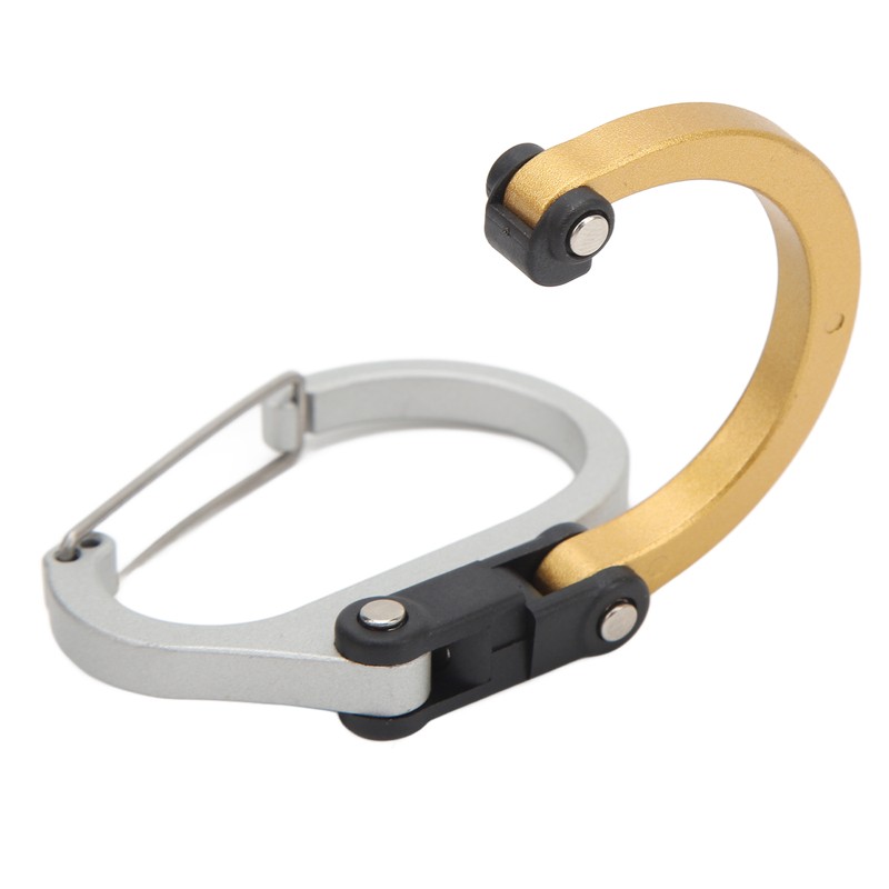 Carabiner Clip Outdoor Tactic Clasp Multifunctional Aluminium Alloy M Size