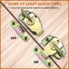 ZIUZI 6 Sets Table Leaf Latch Lock Hardware Heavy Duty
