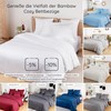 Bambaw - Fitted Sheet 90 x 200 cm White -