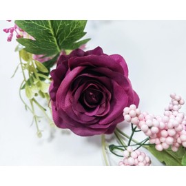 Peony Garland, Decorative Flowers Artificial, Artificial Flowers Garland, Table Pole Decorative Pole, Flower Garlands, Flower Garland for Door, Wedding, Party, Wall, Home Decoration (Dusty)