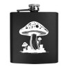 6oz (170ml) 'Mushroom' Pocket Hip Flask (HP00027696)
