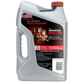 Valvoline Full Synthetic High Mileage with MaxLife Technology 5W-30 Motor Oil 5 Quart