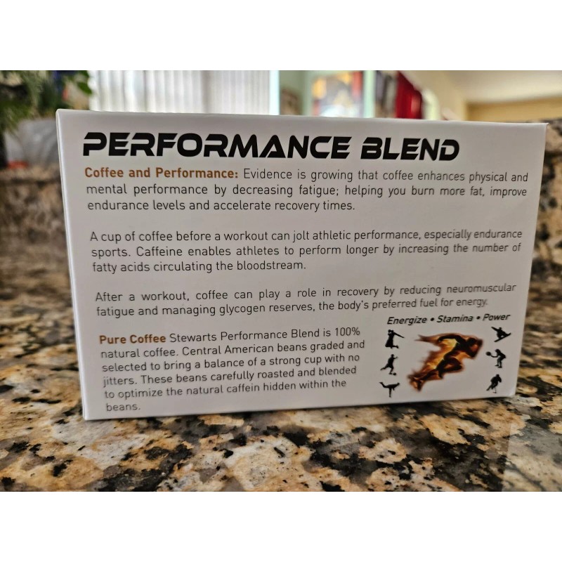 STEWARTS PERFORMANCE BLEND COFFEE