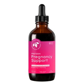 Mountain Meadow Herbs Preterm Pregnancy Support – Herbal Calming Blend for Pregnancy Wellness and Comfort – 4 oz