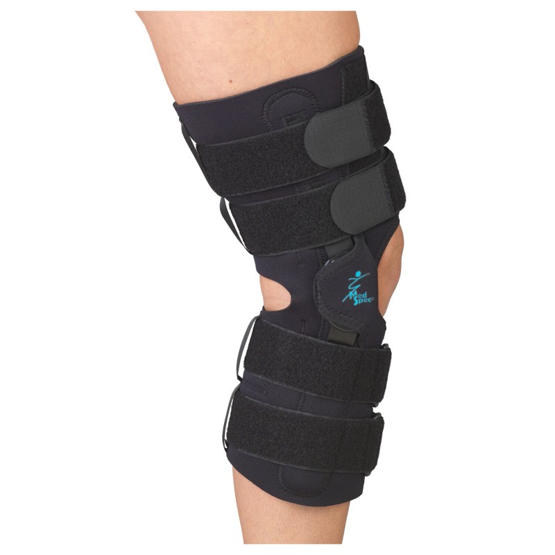 MedSpec Gripper™ 16" Hinged Knee, Neoprene ROM - Large