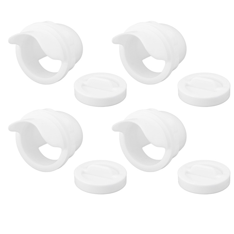Poultry Feeders Rainproof Reduce Waste Chicken Duck DIY Gravity Feeder