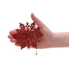 Christmas Concepts® Pack of 12 - 10cm Glitter Snowflake Hanging