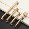 Amerdeco 10 Pack 1.3 Inch Champagne Bronze Cabinet Knobs Single