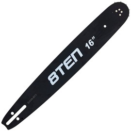 8TEN 16 Inch Chainsaw Guide Bar .058 3/8 60DL Chain for Husqvarna 460 455 Jonsered Dolmar Makita Pioneer Efco 508914160 Laminated