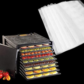 6pcs Reusable Food Grade Silicone Steamer Liners Mesh Non -Stick Steamed Square Shape Baking Pastry Dim Sum Steamer Papers Bamboo Dumpling Mat (Square)