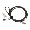 Laptop Cable Lock with 2 Keys Adjustable Length Flexibility Theft