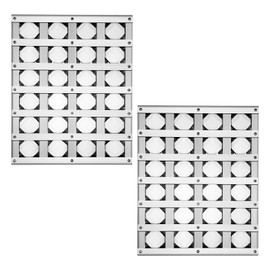 Clivimi BBQ Grill Briquette Tray for Alfresco ABGQ-30, ABGQ-30C, ABGQ-30SZ, ABGQ-42C, ABGQ-42CD, ABGQ-42SZ, ABGQ-56,Ceramic Briquettes Grill Heat Plates Shield Gas Grill Replacement Accessories