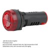 10 Pcs BERM LED Buzzer AD16‑22SM Red Flash Alarm Indicator