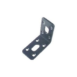 TRUSCO(トラスコ) ジョイント金具25型L 黒 49X49 TK25L2CP