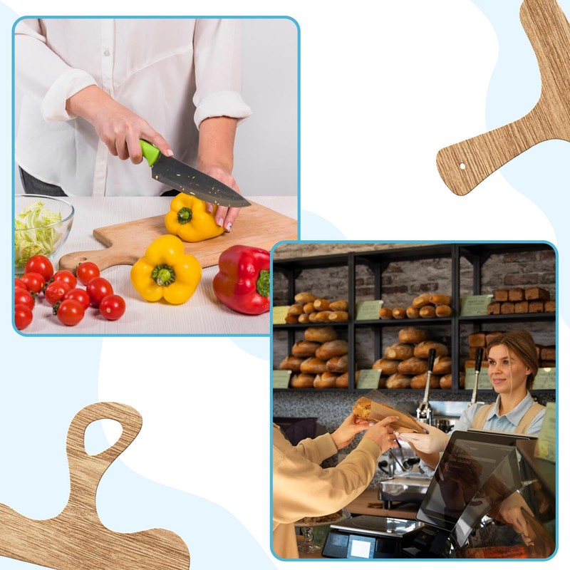 TRINKA Charcuterie Board Template Set - 6 Pcs Acrylic Router