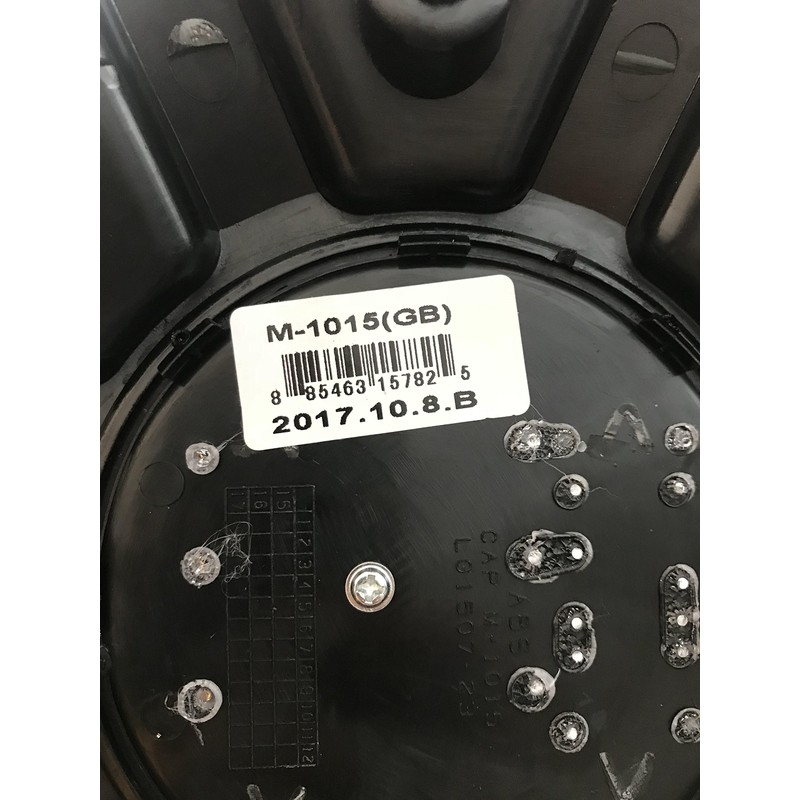 KMC XD Series Cap M-1015 M-1015 (GB) Gloss Black Center