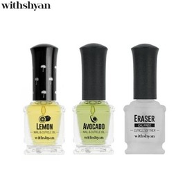 WITHSHYAN Nail & Cuticle Care Set 2items, Type:Eraser