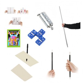 Magic Kit, 6 Magic Tricks for Beginners Age 14-18, Magic Set with Instructions for Beginners, Magic Props for Beginners Ages 14 15 16 17 18 19 Year Old