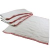 OsoCozy Better Fit Unbleached Prefold Cloth Diapers -100% Cotton, Gauze