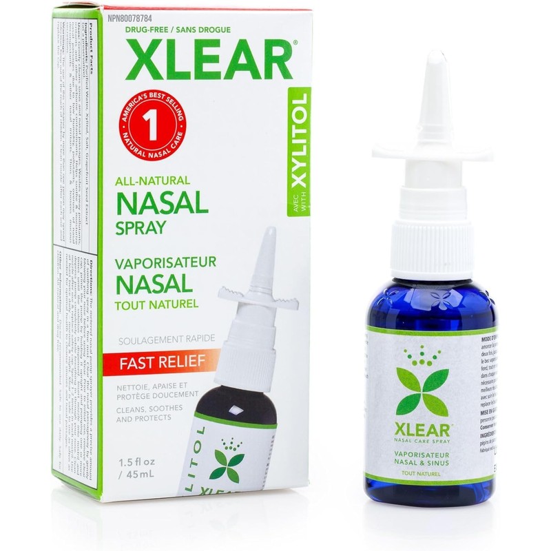 Xlear Natural Nasal Spray with Xylitol, 1.5 fl oz (Pack