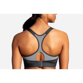 Brooks Dare Racerback Women’s Run Bra for High Impact Running, Workouts and Sports with Maximum Support - Asphalt - 34D