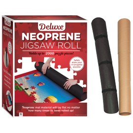 Hinkler Deluxe Neoprene Jigsaw Roll - Preserve Jigsaw Progress - Store Jigsaws Compactly - Puzzle Essentials - Hobbies - Save Space and Take Jigsaws on The Go - Always Opens Flat