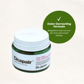 Dr. Jart+ Cicapair Tiger Grass Color Correcting Treatment, SPF 30, Anti-Aging Cream for All Skin Types, 15ml/0.50oz