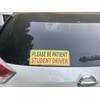 Non-Magnetic Student Driver Stickers - Removable Student Driver Stickers, Safe