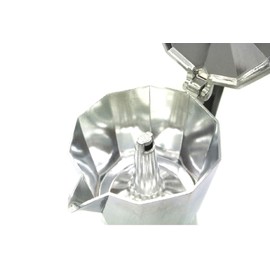 Uniware 9501-1 Aluminum Expresso Coffee Pot, Small, Silver