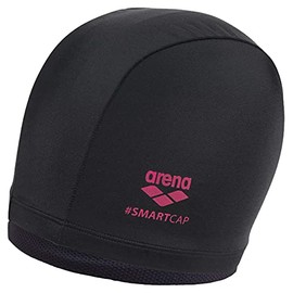 Arena Unisex Adult Smartcap Extra Soft Swim Cap for Fitness Swimmers Two-in-One Headcover for Long Hair, One Size Fits Most