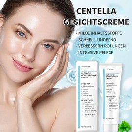 Glowage Repair Moisturiser Cream, Centella Soothing Cream, Moisturising Cream Repair Damaged Skin, Soothing, Wrinkle Reducing, Face Cream with Hyaluronic Acid, Niacinamide and Collagen