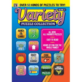 Variety Puzzles & Games Puzzle Book