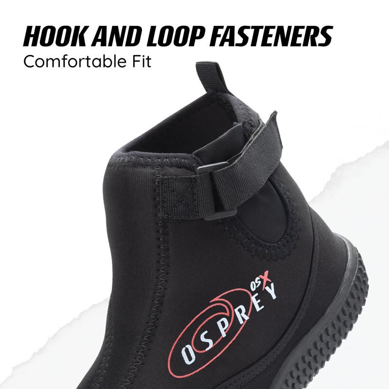 Osprey Adult Wetsuit Boots, Neoprene Boots for Men and Women,