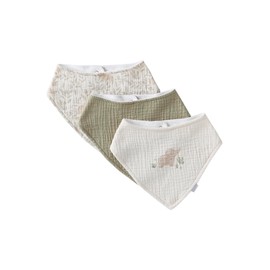 VERTBAUDET Babylon TU Cotton Gauze Bibs (Pack of 3)