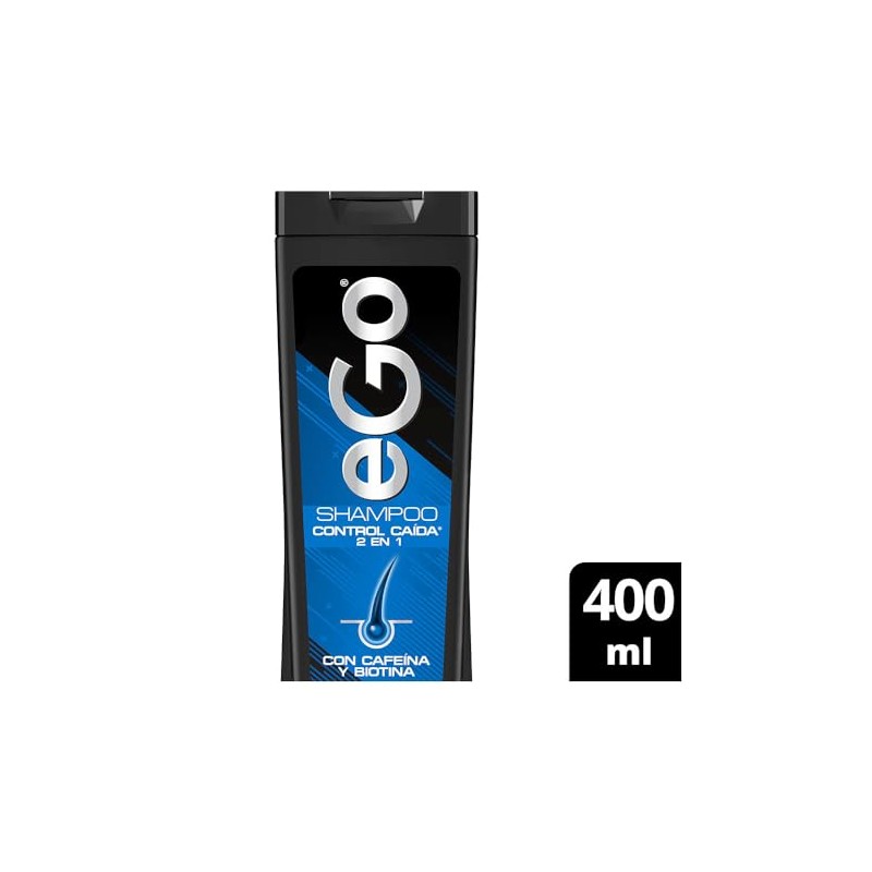 EGO FOR MEN Shampoo Control Caida 2 en 1 400ml