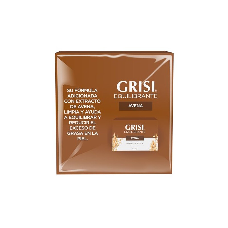 Grisi Tripack Avena Jb 125g, 375 gramos