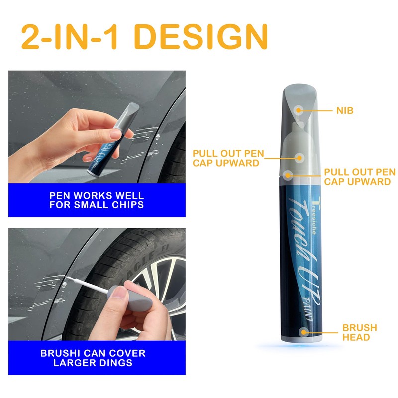 G1U Ice Silver Metallic Touch Up Paint for SUBARU Exact