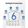 8-Way Power Strip with Surge Protection