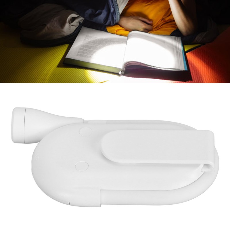 Mini Clip On Lamp USB Rechargeable 3 Lighting Modes Reading