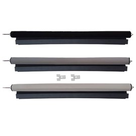 YIFOUM Car Panorama Sunroof Sunshade Curtain Cover Assembly for Lincoln MKX 2016- (Black)