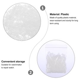 Hemobllo Watch Stopper: 1000pcs Crowns Stopper, Time Stop Repairing Tool Accessory Watch Parts Watch Tool